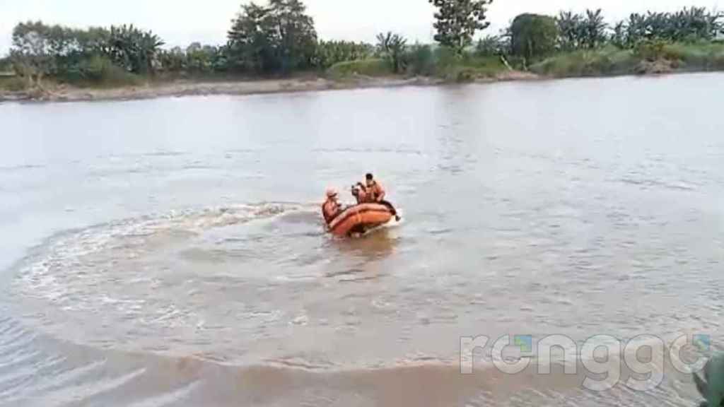 Pria Cacat Mental di Tuban Dilaporkan Hanyut di Sungai Bengawan Solo