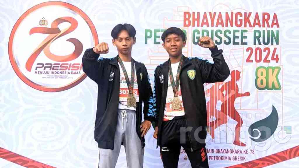 Ajang Bhayangkara Petro Grissee Run 2024 Diikuti Ribuan Peserta, 2 Siswa asal Tuban Raih 20 Besar Lomba Lari 8 Kilometer