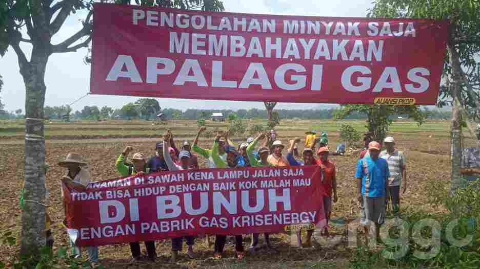 KrisEnergy Buka Suara Soal Spanduk Penolakan Rencana Pembangunan ORF di Palang&nbsp;Tuban