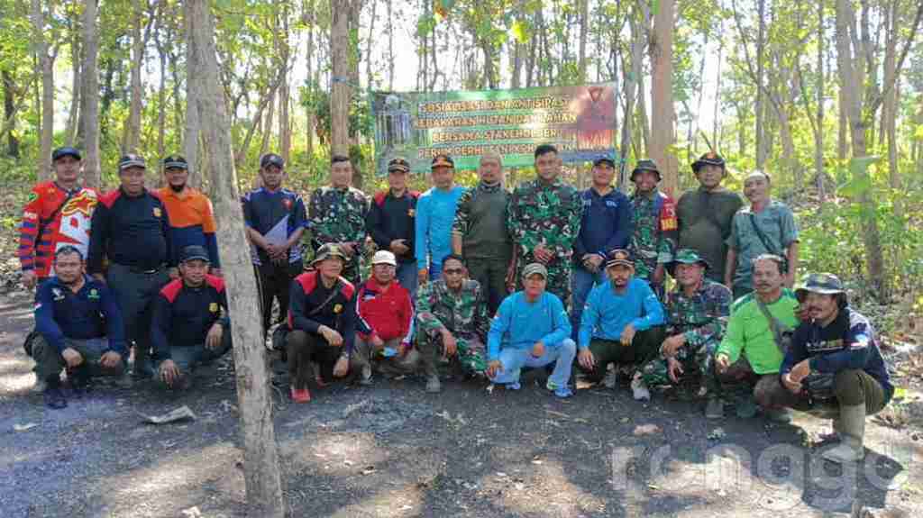 Masuk Musim Kemarau, Perhutani KPH Tuban Mulai Antisipasi Karhutlah