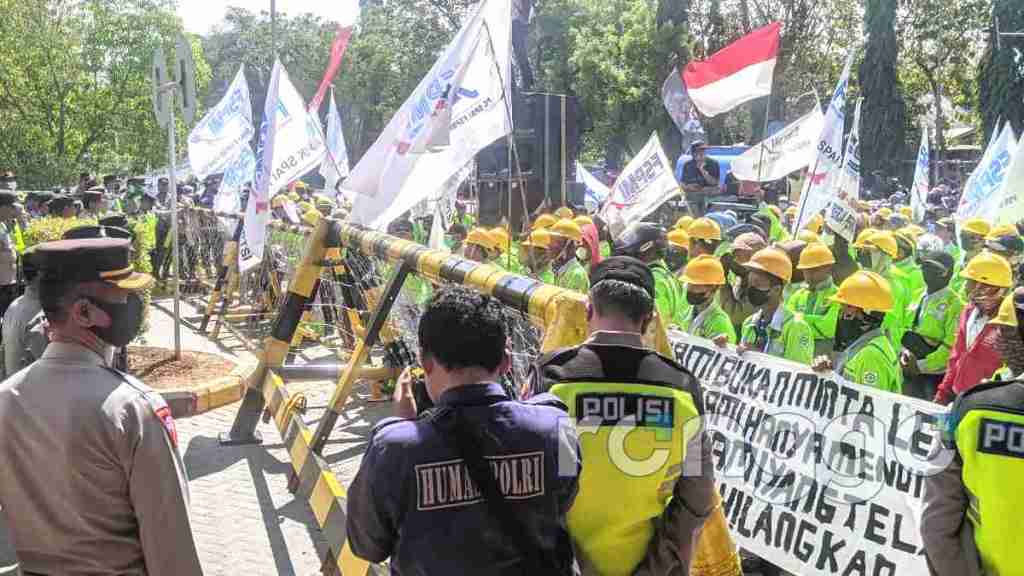 FSPMI Tuban Lakukan Aksi Lanjutan, Tagih Janji PT SIG Terkait Kepastian Kontrak Kerja