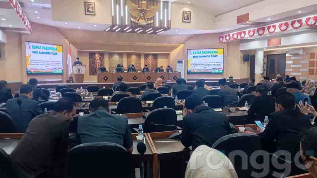 DPRD Tuban Gelar Rapat Paripurna Malam Hari, Kuorum?