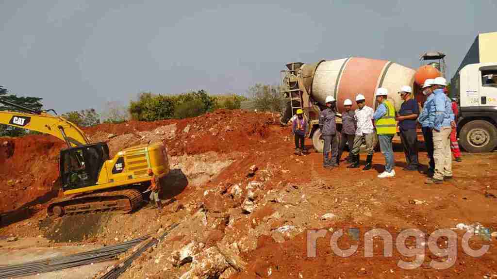 Progres Proyek Pembangunan Gedung IPIT RSUD dr Koesma Tuban Alami Deviasi&nbsp;Positif