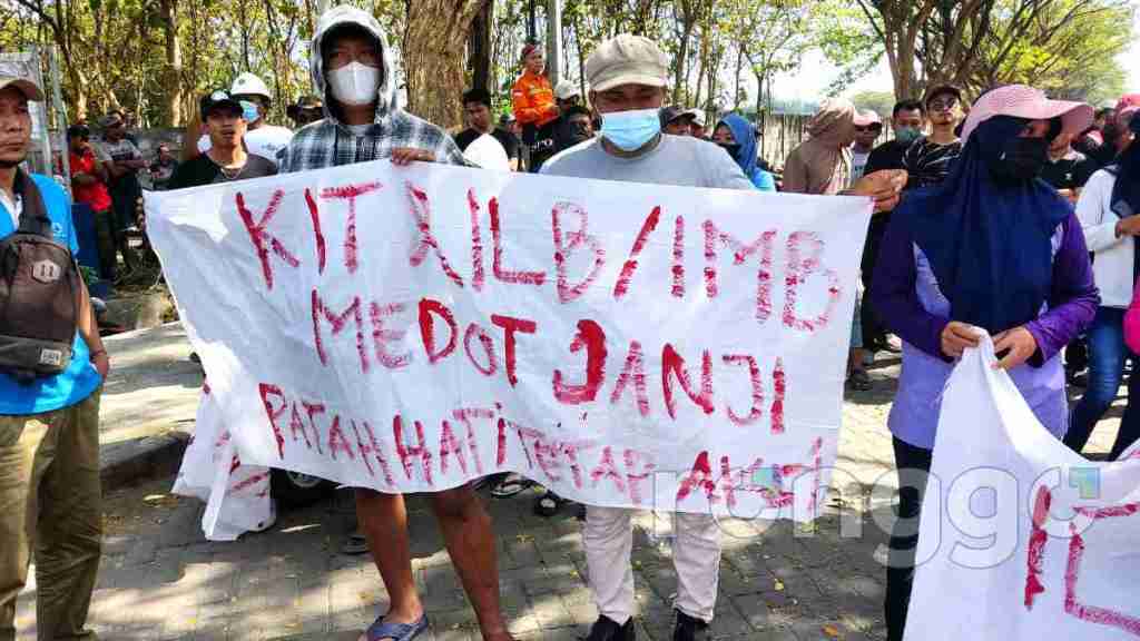PT Indo Lautan Bahari Tuban Diluruk Warga, Tagih Janji Kesejahteraan