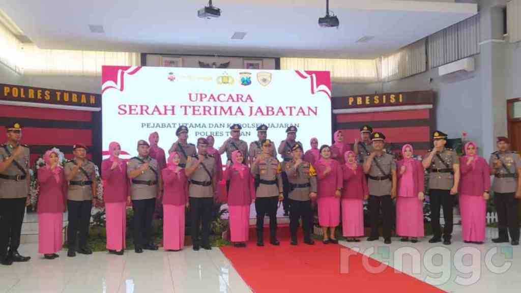 Empat Kasat di Polres Tuban Resmi Berganti