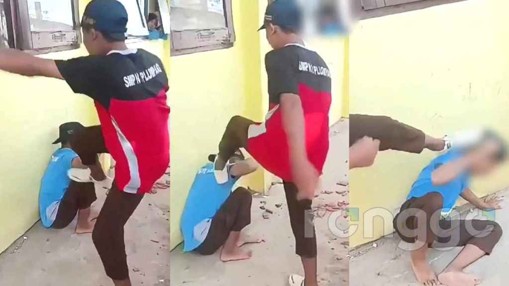 Video Aksi Perundungan di Lingkungan SMP Negeri 2 Plumpang Tuban&nbsp;Viral