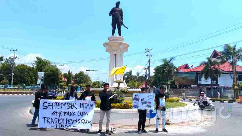 PMII Tuban Gelar Aksi September Hitam, Soroti Kasus Pelanggaran HAM
